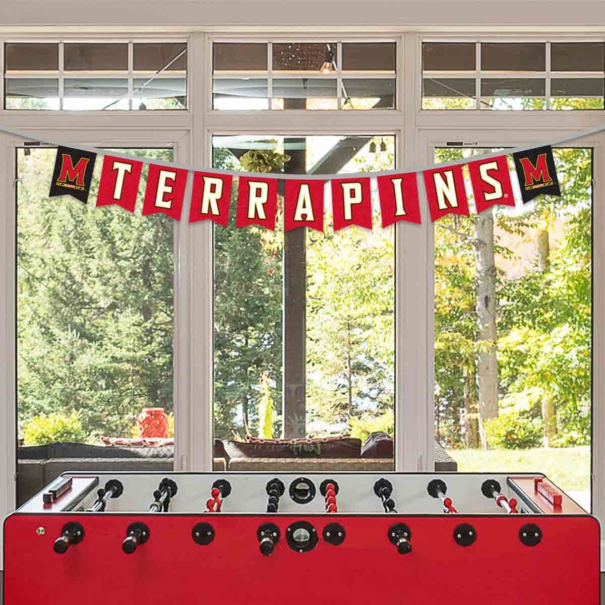 Maryland Terrapins Banner String Pennant Flags - Sports Collectibles, Sports Memorabilia, Sports Fan Shop, Sports Gifts