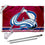 WinCraft Colorado Avalanche Flag Pole and Bracket Set - Sports Collectibles, Sports Memorabilia, Sports Fan Shop, Sports Gifts