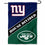 WinCraft House Divided Giants and Jets Double Sided Garden Flag - Sports Collectibles, Sports Memorabilia, Sports Fan Shop, Sports Gifts