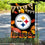 WinCraft Pittsburgh Steelers Fall Leaves Decorative Football Garden Flag Double Sided Banner - Sports Collectibles, Sports Memorabilia, Sports Fan Shop, Sports Gifts