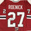 Autographed/Signed Jeremy Roenick Chicago Red Hockey Jersey JSA COA