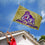 College Flags & Banners Co. James Madison Dukes Dual Logo Double Sided Flag - Sports Collectibles, Sports Memorabilia, Sports Fan Shop, Sports Gifts
