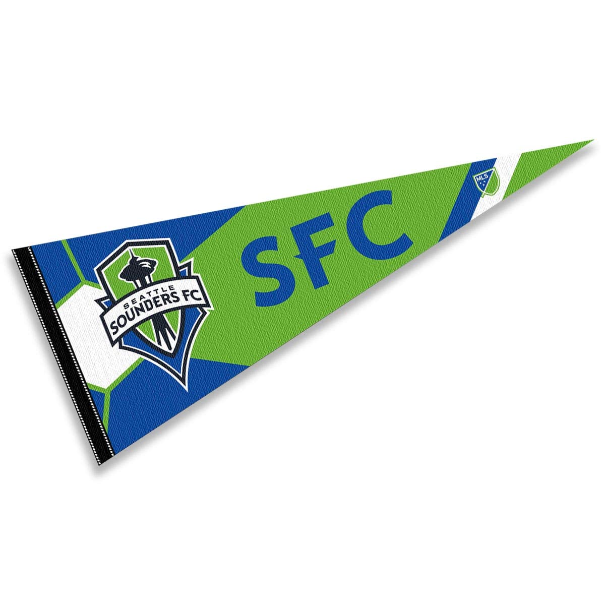 WinCraft Seattle Sounders Pennant Flag Banner - Sports Collectibles, Sports Memorabilia, Sports Fan Shop, Sports Gifts