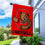 Cornell Big Red House Flag with Flag Pole Set - Sports Collectibles, Sports Memorabilia, Sports Fan Shop, Sports Gifts