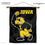 College Flags & Banners Co. Iowa Hawkeyes Herky The Hawk House Flag and Wood Banner Pole Set - Sports Collectibles, Sports Memorabilia, Sports Fan Shop, Sports Gifts