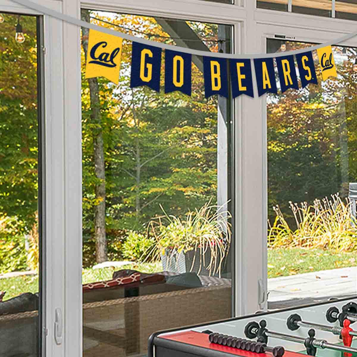 Cal Berkeley Golden Bears Banner String Pennant Flags - Sports Collectibles, Sports Memorabilia, Sports Fan Shop, Sports Gifts