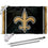 WinCraft New Orleans Saints Flag Pole and Bracket Kit - Sports Collectibles, Sports Memorabilia, Sports Fan Shop, Sports Gifts