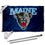 College Flags & Banners Co. Maine Black Bears Logo Flag and Pole Bracket Mount Bundle - Sports Collectibles, Sports Memorabilia, Sports Fan Shop, Sports Gifts