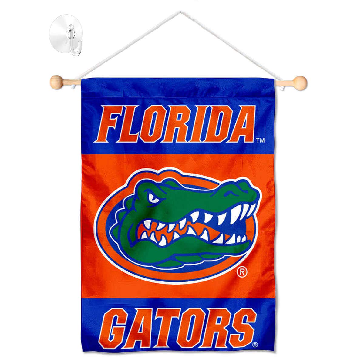 College Flags & Banners Co. Florida Gators Banner for Windows Doors and Walls - Sports Collectibles, Sports Memorabilia, Sports Fan Shop, Sports Gifts