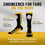 For Bare Feet NFL PITTSBURGH STEELERS MVP Crew Sock Team Color Large - Sports Gifts, Sports Memorabilia, Sports Collectibles, Fan Shop