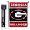 College Flags & Banners Co. Georgia Bulldogs Garden Flag with Stand Holder - Sports Collectibles, Sports Memorabilia, Sports Fan Shop, Sports Gifts