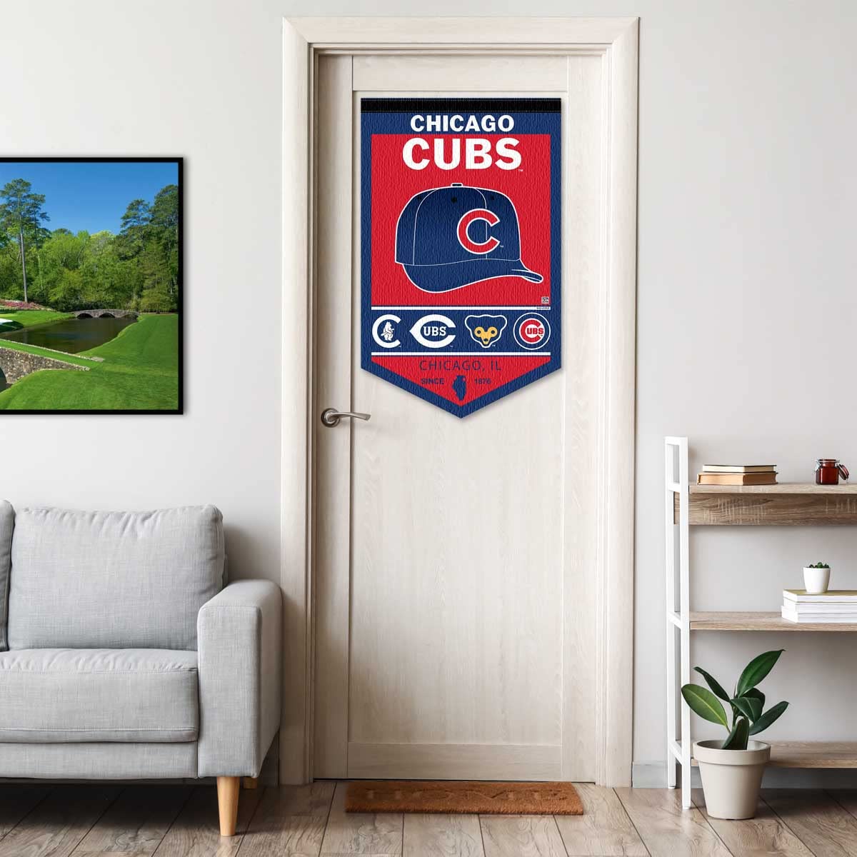 WinCraft Chicago Baseball Heritage History Banner Pennant - Sports Collectibles, Sports Memorabilia, Sports Fan Shop, Sports Gifts