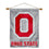 Ohio State Buckeyes Block O Banner with Hanging Pole - Sports Collectibles, Sports Memorabilia, Sports Fan Shop, Sports Gifts