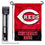 Cincinnati Reds Garden Flag with Stand Holder - Sports Collectibles, Sports Memorabilia, Sports Fan Shop, Sports Gifts