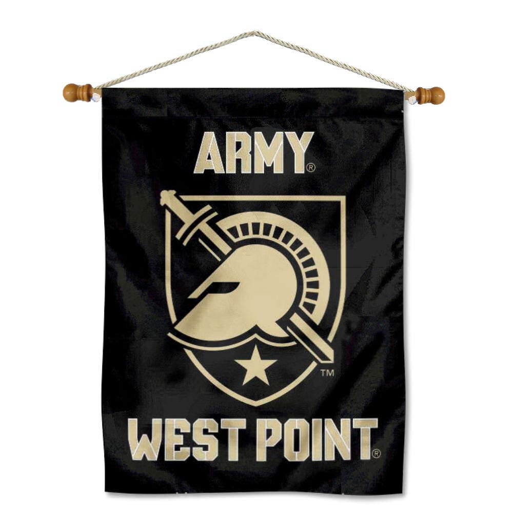 College Flags & Banners Co. Army West Point House Banner and Wood Banner Pole Set - Sports Collectibles, Sports Memorabilia, Sports Fan Shop, Sports Gifts