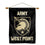 College Flags & Banners Co. Army West Point House Banner and Wood Banner Pole Set - Sports Collectibles, Sports Memorabilia, Sports Fan Shop, Sports Gifts