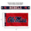 College Flags & Banners Co. Ole Miss Printed Header 3x5 Foot Banner Flag - Sports Collectibles, Sports Memorabilia, Sports Fan Shop, Sports Gifts