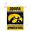 College Flags & Banners Co. Iowa Hawkeyes Window Wall Banner Hanging Flag with Suction Cup - Sports Collectibles, Sports Memorabilia, Sports Fan Shop, Sports Gifts