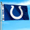 WinCraft Indianapolis Colts Printed Header 3x5 Foot Banner Flag - Sports Collectibles, Sports Memorabilia, Sports Fan Shop, Sports Gifts