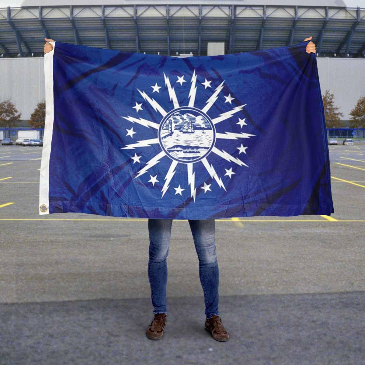 Sports Flags Pennants Company City of Buffalo Flag 3x5 Foot Banner - Sports Collectibles, Sports Memorabilia, Sports Fan Shop, Sports Gifts