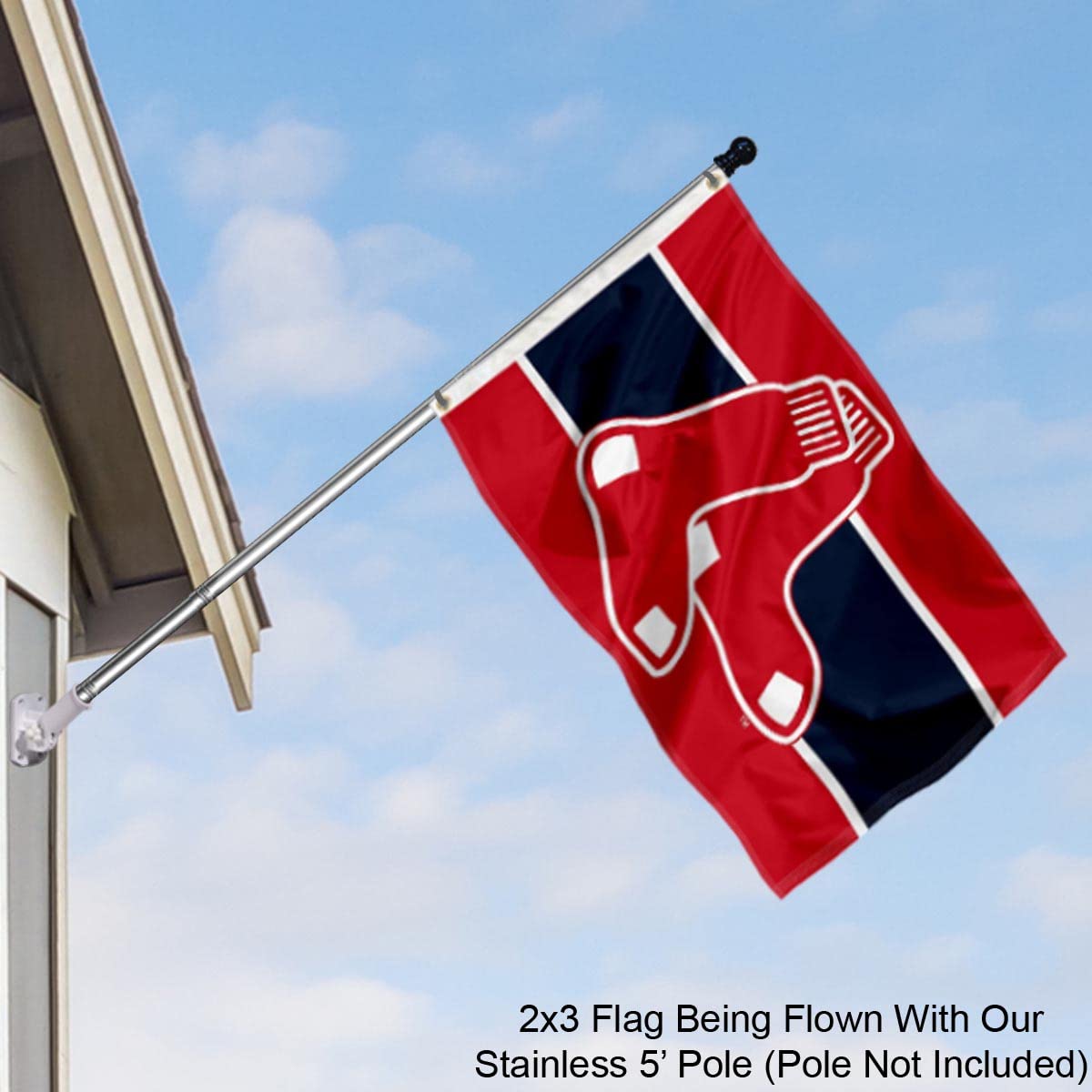 WinCraft Boston Red Sox 2x3 Foot Small Flag - Sports Collectibles, Sports Memorabilia, Sports Fan Shop, Sports Gifts