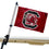 South Carolina Gamecocks Golf Cart Flag Pole and Holder Mounting Bracket - Sports Collectibles, Sports Memorabilia, Sports Fan Shop, Sports Gifts