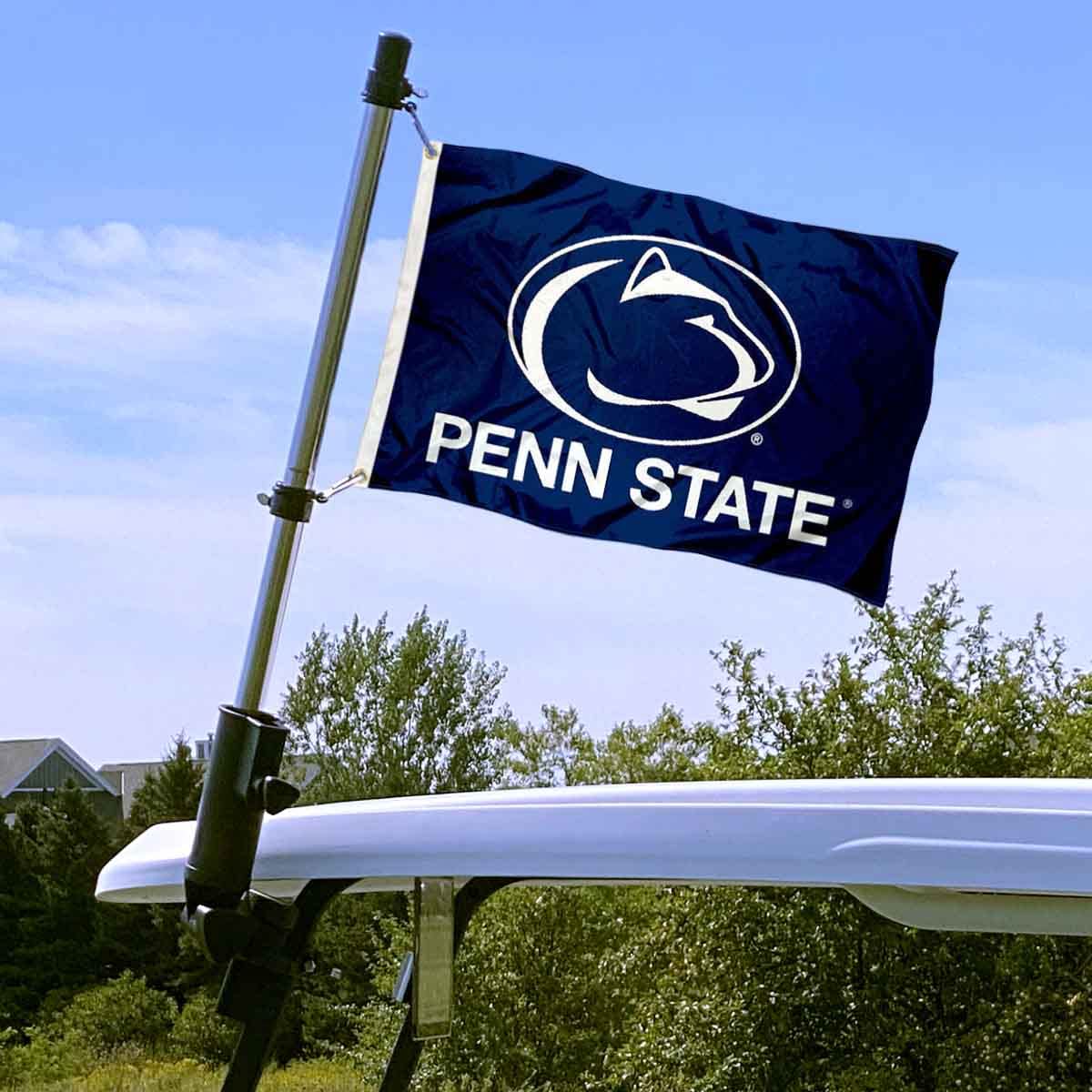College Flags & Banners Co. Penn State Golf Cart and Boat Flag - Sports Collectibles, Sports Memorabilia, Sports Fan Shop, Sports Gifts