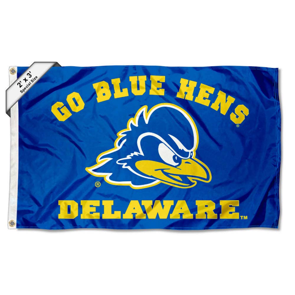 College Flags & Banners Co. Delaware Blue Hens 2x3 Foot Flag - Sports Collectibles, Sports Memorabilia, Sports Fan Shop, Sports Gifts