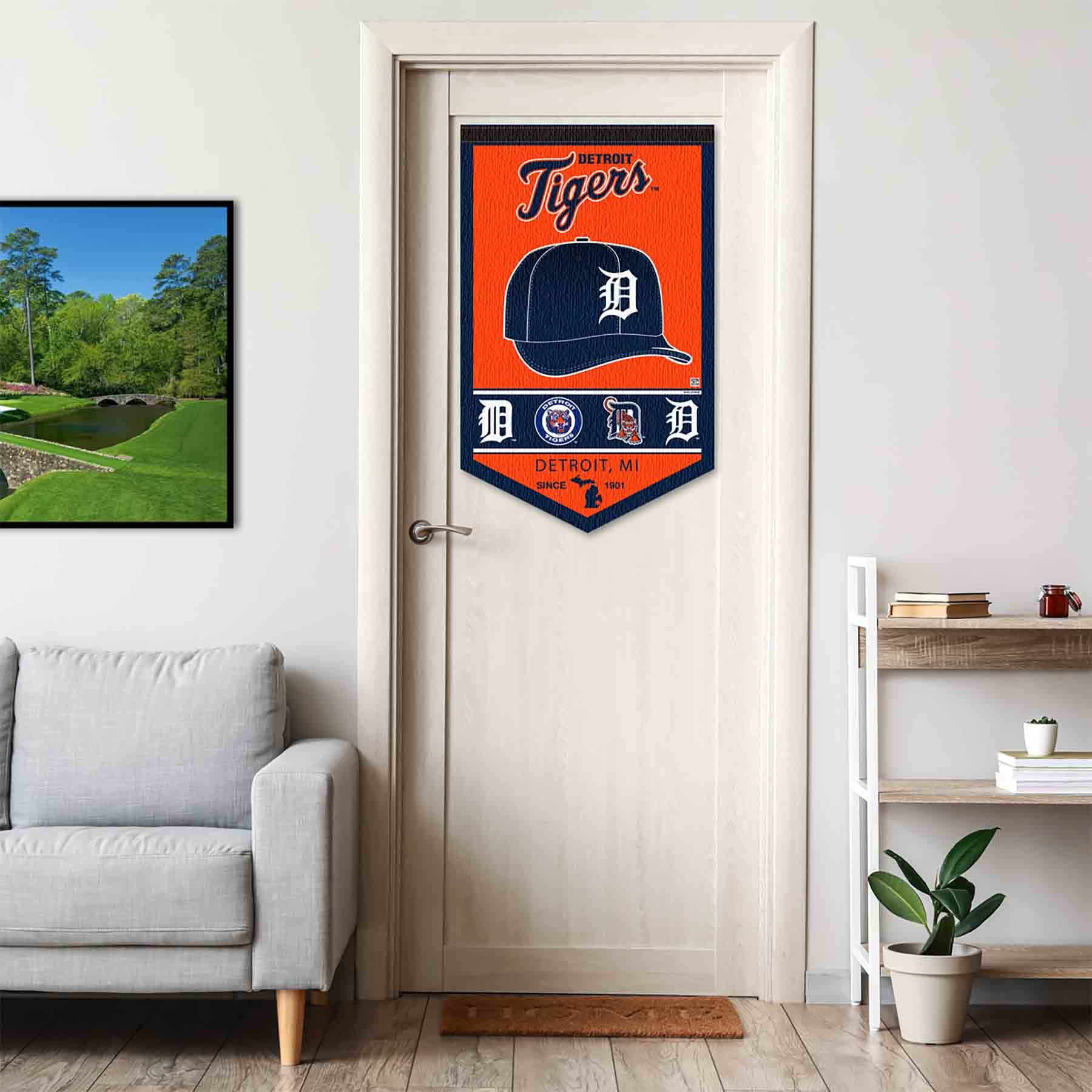 WinCraft Detroit Tigers Heritage History Banner Pennant - Sports Collectibles, Sports Memorabilia, Sports Fan Shop, Sports Gifts