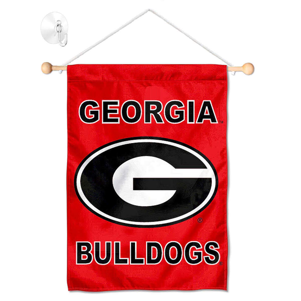 Georgia Bulldogs Banner for Windows Doors and Walls - Sports Collectibles, Sports Memorabilia, Sports Fan Shop, Sports Gifts