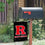 Rutgers University Double Logo Garden Flag and Mailbox Post Pole Mount Holder Set - Sports Collectibles, Sports Memorabilia, Sports Fan Shop, Sports Gifts