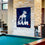 College Flags & Banners Co. Samford New Logo House Flag and Wood Banner Pole Set - Sports Collectibles, Sports Memorabilia, Sports Fan Shop, Sports Gifts