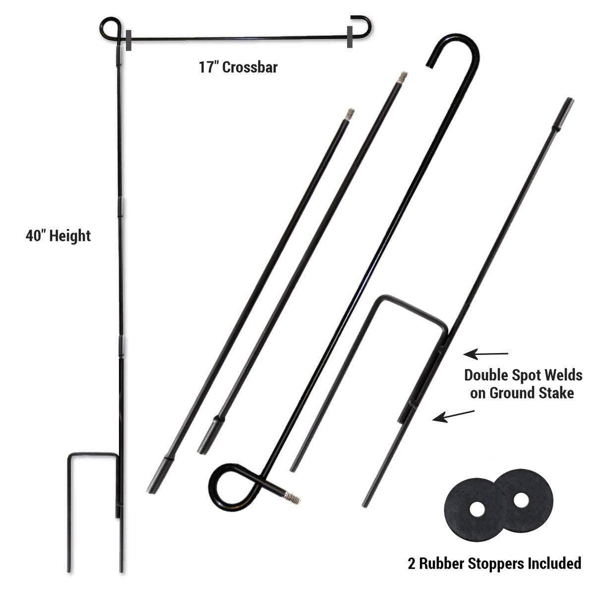 Texas A&M University Gig Em Aggies Shield Garden Flag and Flag Stand Pole Holder Set - Sports Collectibles, Sports Memorabilia, Sports Fan Shop, Sports Gifts