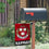 Harvard Crimson Coat of Arms Garden Flag and Mailbox Post Pole Mount Holder Set - Sports Collectibles, Sports Memorabilia, Sports Fan Shop, Sports Gifts