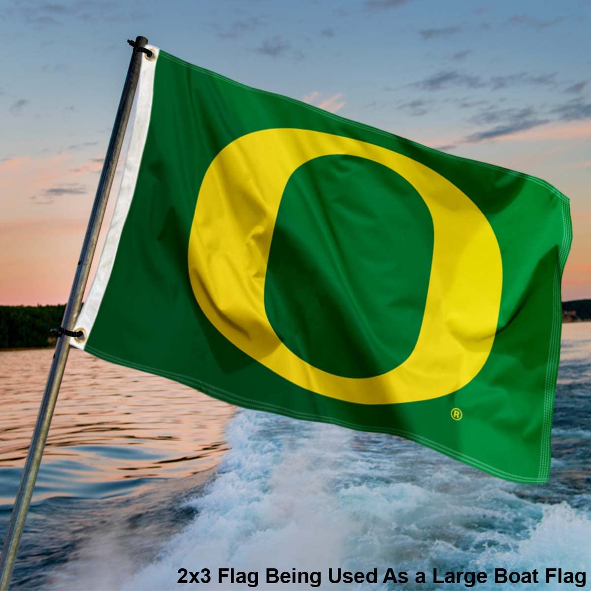 WinCraft Oregon Small 2x3 Foot Flag - Sports Collectibles, Sports Memorabilia, Sports Fan Shop, Sports Gifts