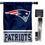 WinCraft Patriots Banner House Flag and 5 Foot Flagpole Set - Sports Collectibles, Sports Memorabilia, Sports Fan Shop, Sports Gifts