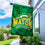 George Mason University Banner Flag with Flag Pole Set - Sports Collectibles, Sports Memorabilia, Sports Fan Shop, Sports Gifts