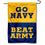 College Flags & Banners Co. US Navy Midshipmen Beat Army Garden Flag - Sports Collectibles, Sports Memorabilia, Sports Fan Shop, Sports Gifts
