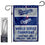 WinCraft Dodgers 7 Time Champions Garden Flag with Stand Holder Flagpole - Sports Collectibles, Sports Memorabilia, Sports Fan Shop, Sports Gifts