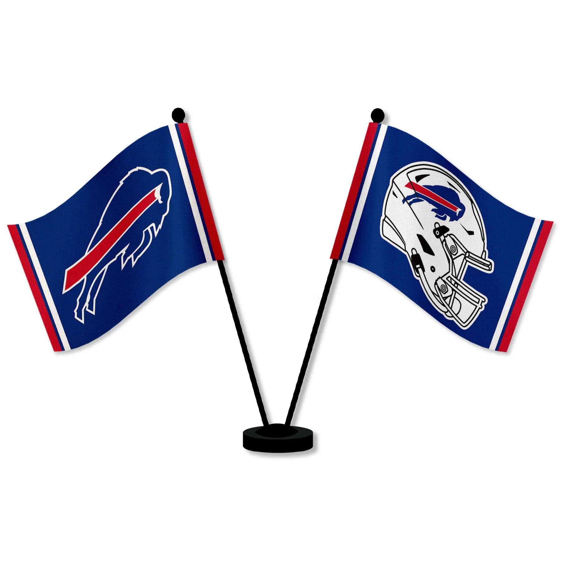 WinCraft Buffalo Bills Desk and Table Top Flags - Sports Collectibles, Sports Memorabilia, Sports Fan Shop, Sports Gifts