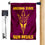College Flags & Banners Co. Arizona State University Pitchfork Logo Garden Flag and Mailbox Post Pole Mount Holder Set - Sports Collectibles, Sports Memorabilia, Sports Fan Shop, Sports Gifts