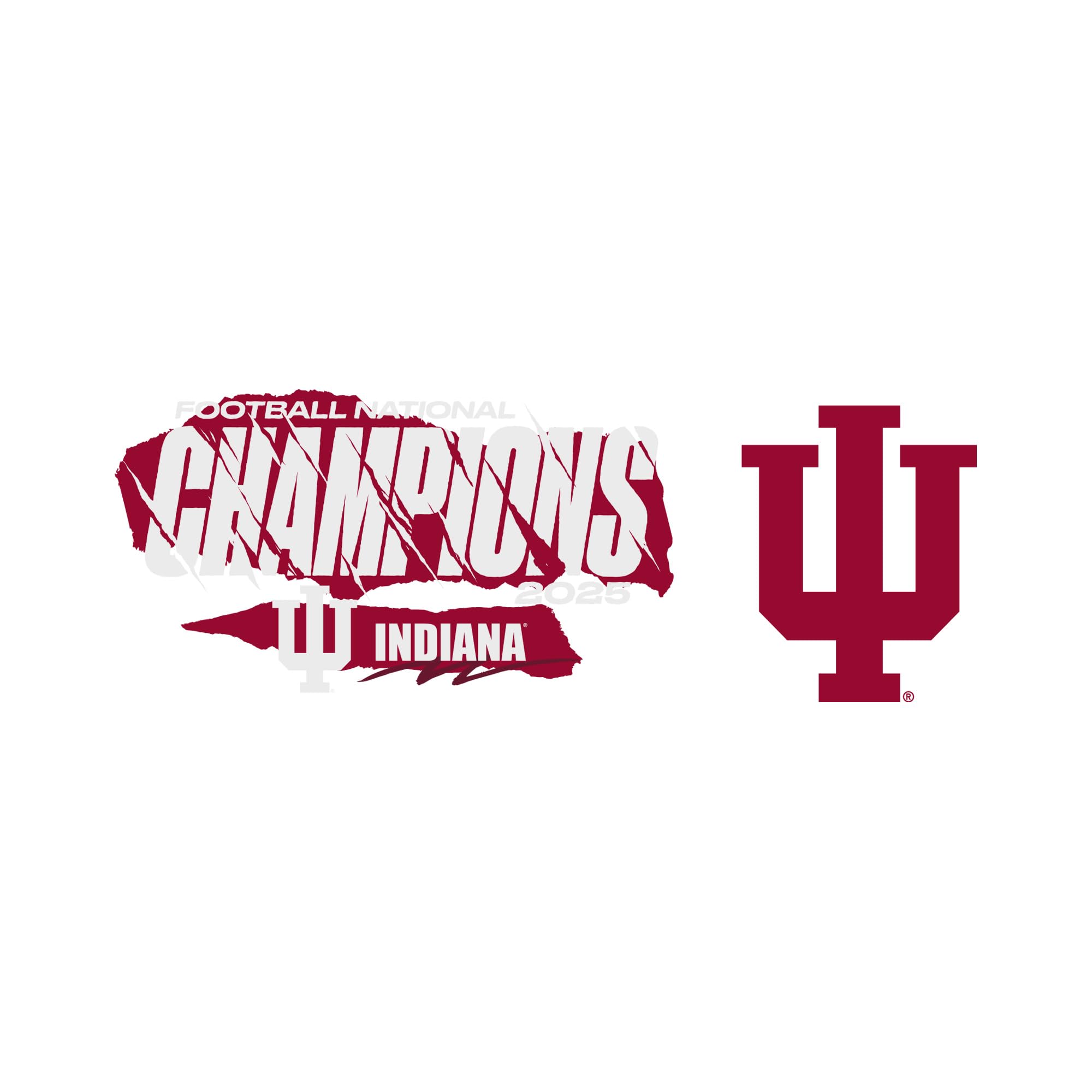 Rico Industries NCAA Indiana Hoosiers 2026 Football National Champions 16-oz Can Shaped Glass - Sports Gifts, Sports Memorabilia, Sports Collectibles, Fan Shop