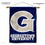 College Flags & Banners Co. Georgetown Hoyas House Flag and Wood Banner Pole Set - Sports Collectibles, Sports Memorabilia, Sports Fan Shop, Sports Gifts