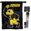 College Flags & Banners Co. Iowa Hawkeyes Herky the Hawk House Flag with Flag Pole Set - Sports Collectibles, Sports Memorabilia, Sports Fan Shop, Sports Gifts