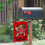College Flags & Banners Co. University of Maryland Garden Flag and Mailbox Post Pole Mount Holder Set - Sports Collectibles, Sports Memorabilia, Sports Fan Shop, Sports Gifts