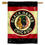 WinCraft Chicago Blackhawks Vintage Retro Two Sided House Flag - Sports Collectibles, Sports Memorabilia, Sports Fan Shop, Sports Gifts