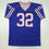 Autographed/Signed OJ O.J. Simpson #1 Pick Buffalo Blue Football Jersey JSA COA