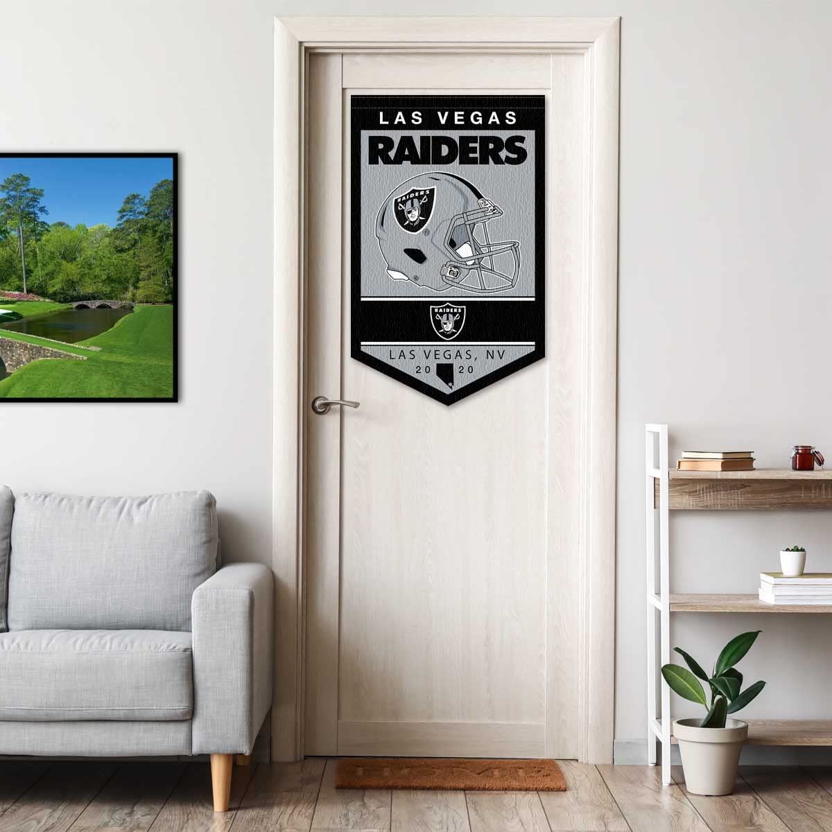 WinCraft Las Vegas Raiders Heritage History Banner Pennant - Sports Collectibles, Sports Memorabilia, Sports Fan Shop, Sports Gifts