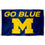 College Flags & Banners Co. Michigan Wolverines Go Blue and USA Flag 3x5 Set - Sports Collectibles, Sports Memorabilia, Sports Fan Shop, Sports Gifts