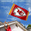 WinCraft Kansas City Chiefs Flag Pole and Bracket Kit - Sports Collectibles, Sports Memorabilia, Sports Fan Shop, Sports Gifts